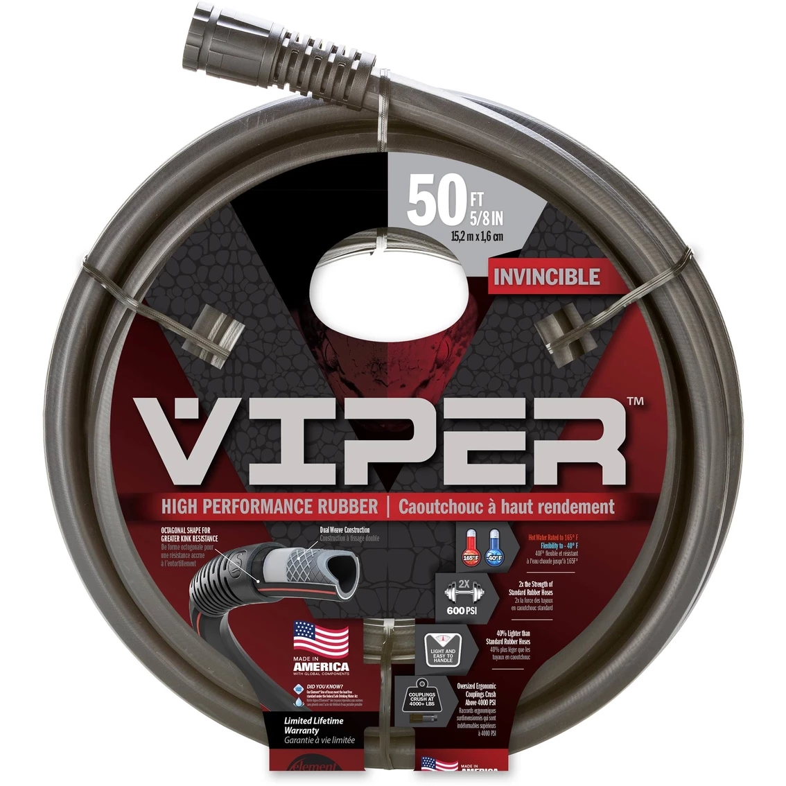 Discount โจ Swan Viper 50 Ft. X 5/8 In. High Performance Rubber Hose ๐ 1 Discount โจ Swan Viper 50 Ft. X 5/8 In. High Performance Rubber Hose ๐