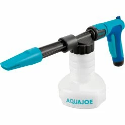 Discount 🎁 Sun Joe Aqua Joe AJ-SPXN Hose Powered Adjustable Foam Cannon Spray Gun Blaster 🛒
