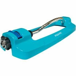 Coupon 🎁 Sun Joe Aqua Joe AJ-OMS18-BRS Indestructible Metal Base Oscillating Sprinkler 🥰