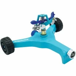 New 🎉 Sun Joe Aqua Joe AJ-IS10WB Indestructible Zinc Impulse 360 Degree Sprinkler ⭐