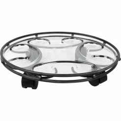 Deals 🤩 Plastec Saucer Caddy 14 In. 🧨
