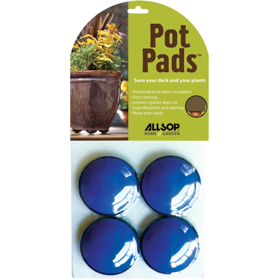 Cheapest ❤️ Allsop Pot Pad 4 Pk. 💯 1 Cheapest ❤️ Allsop Pot Pad 4 Pk. 💯