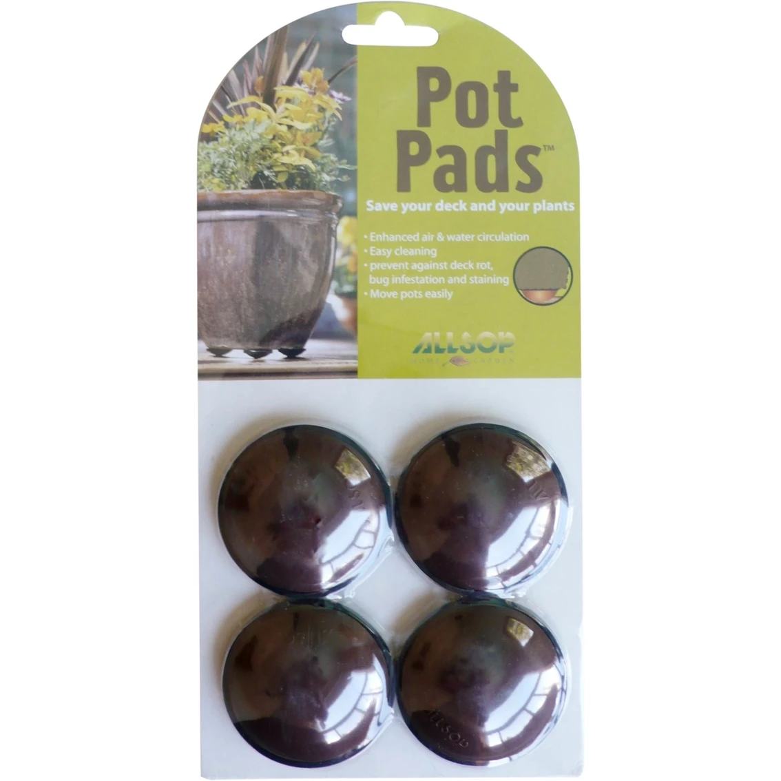 Cheapest ❤️ Allsop Pot Pad 4 Pk. 💯 2 Cheapest ❤️ Allsop Pot Pad 4 Pk. 💯 - Image 2