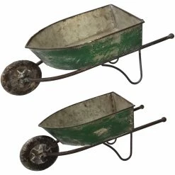 Top 10 😉 Alpine 2 Pk. Indoor/Outdoor Rustic Wheelbarrow Planter Decorations ❤️