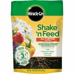 Flash Sale 🤩 Miracle-Gro Shake 'N Feed All Purpose Plant Food Refill Bag 8 Lb. 😀