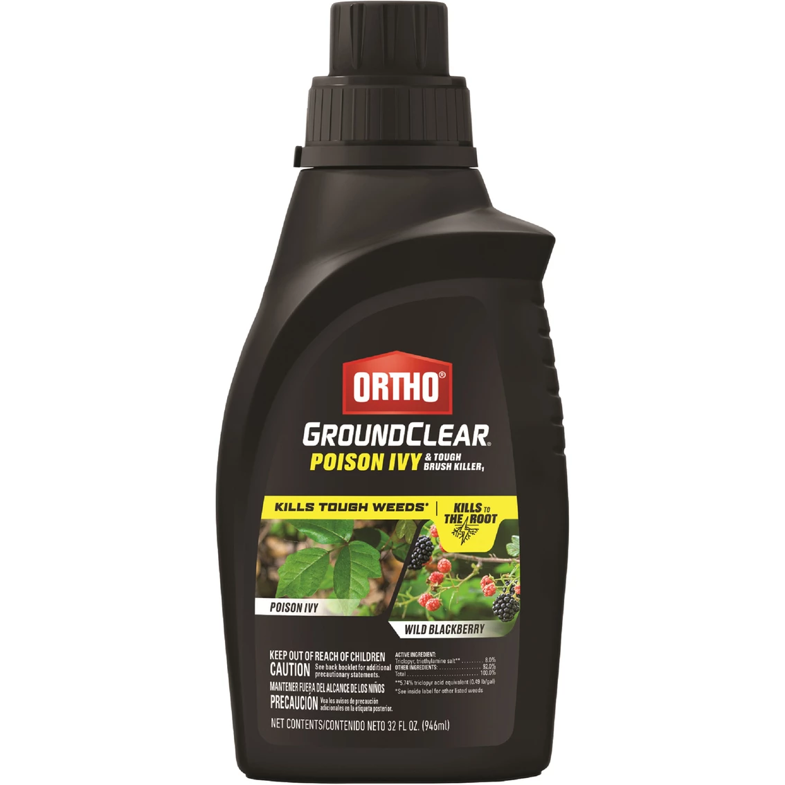 New ⭐ Ortho GroundClear Poison Ivy And Tough Brush Killer Concentrate 32 Oz. 🔥 1 New ⭐ Ortho GroundClear Poison Ivy And Tough Brush Killer Concentrate 32 Oz. 🔥