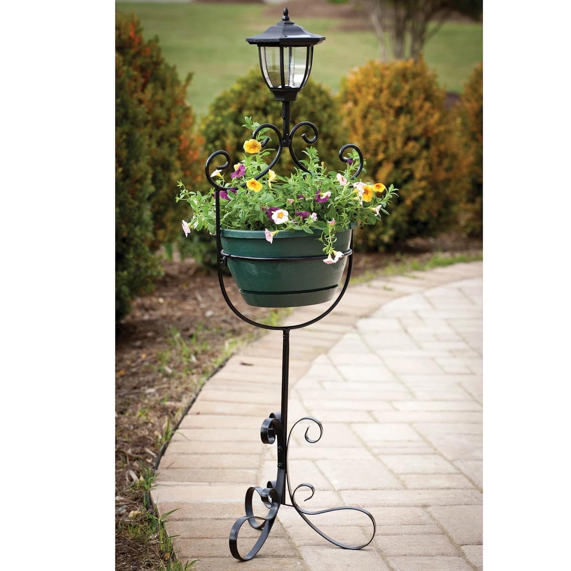 Wholesale ๐ Evergreen Planter With Solar Light ๐ 1 Wholesale ๐ Evergreen Planter With Solar Light ๐