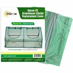 Flash Sale 🧨 Ogrow PE Greenhouse Cloche PE Replacement Cover 🛒