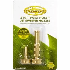 Best Pirce 💯 Snow Joe Sun Joe 2 In 1 Twist Hose + Jet Sweeper Nozzle 🎉