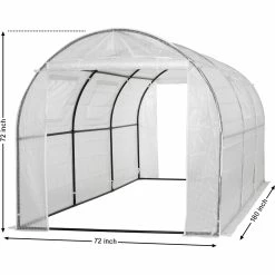 Cheapest 😉 Ogrow Two Door Walk In Tunnel Greenhouse Replacement Cover ✨ -patio garden garage shop unnamed file 503