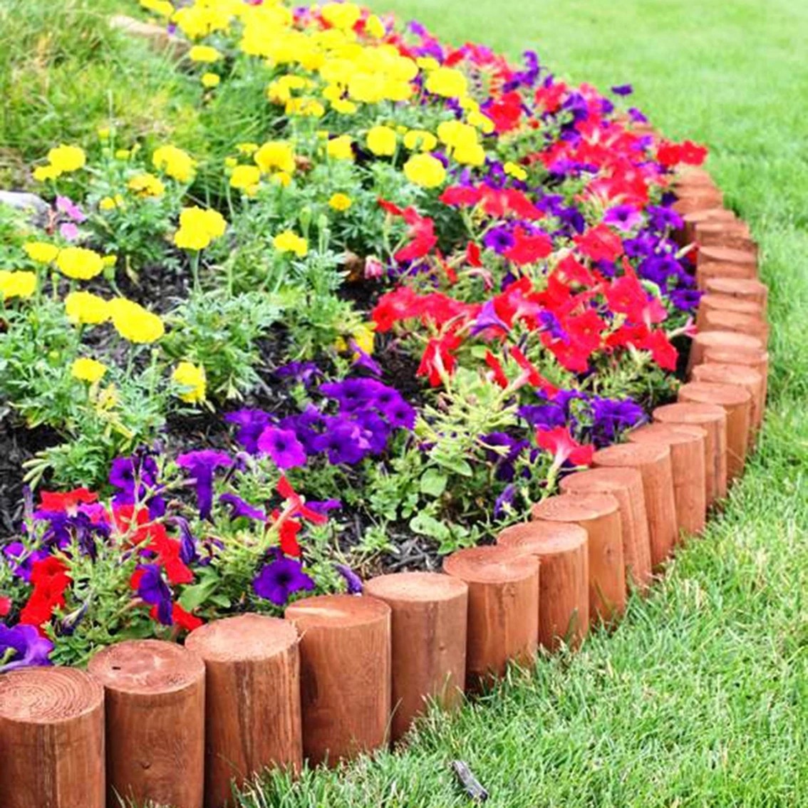 Cheapest 🤩 Greenes Fence Company Full Log Edging 🔔 2 Cheapest 🤩 Greenes Fence Company Full Log Edging 🔔 - Image 2