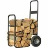 Outlet 😉 ShelterLogic Haul-It Wood Mover Rolling Firewood Cart ✨
