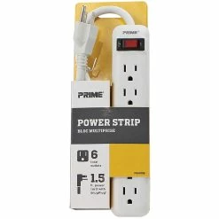 Best deal 😉 Prime Wire & Cable 6 Outlet Power Strip ✔️