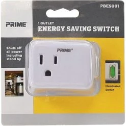 Top 10 🎉 Prime Wire & Cable 1 Outlet Energy Saver Tap With On/Off Switch ✔️