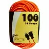 Hot Sale 💯 Exchange Light Duty 16 Ga. 100 Ft. Extension Cord 🥰