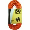 Promo 😉 Exchange Medium Duty 14 Ga. 50 Ft. Extension Cord 🔥