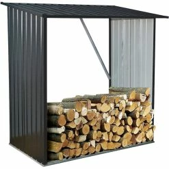 Coupon ❤️ Hanover Galvanized Steel Firewood Storage Rack 🎉