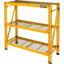 Wholesale ⌛ DeWalt 4 Ft. Tall 3 Shelf Steel Wire Deck Industrial Storage Rack 🔥