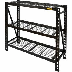 Best reviews of ๐ DeWalt 4 Ft. Tall Black Frame 3 Shelf Steel Wire Deck Industrial Storage Rack ๐ฅ