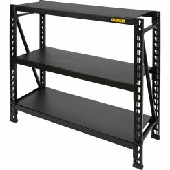 Top 10 👍 DeWalt 4 Ft. Tall, Black Frame 3 Shelf Industrial Storage Rack 🎁