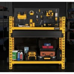 Hot Sale 💯 DeWalt 2 Shelf Industrial 4 Ft. Storage Rack Work Station Kit ✨ -patio garden garage shop unnamed file 729