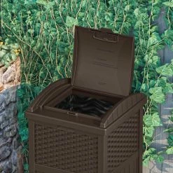 Top 10 🎉 Suncast Wicker Trash Hideaway 🥰 -patio garden garage shop unnamed file 744