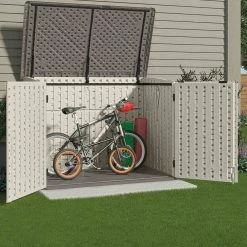 Cheapest ⌛ Suncast Stowaway Horizontal Shed 😀 -patio garden garage shop unnamed file 751