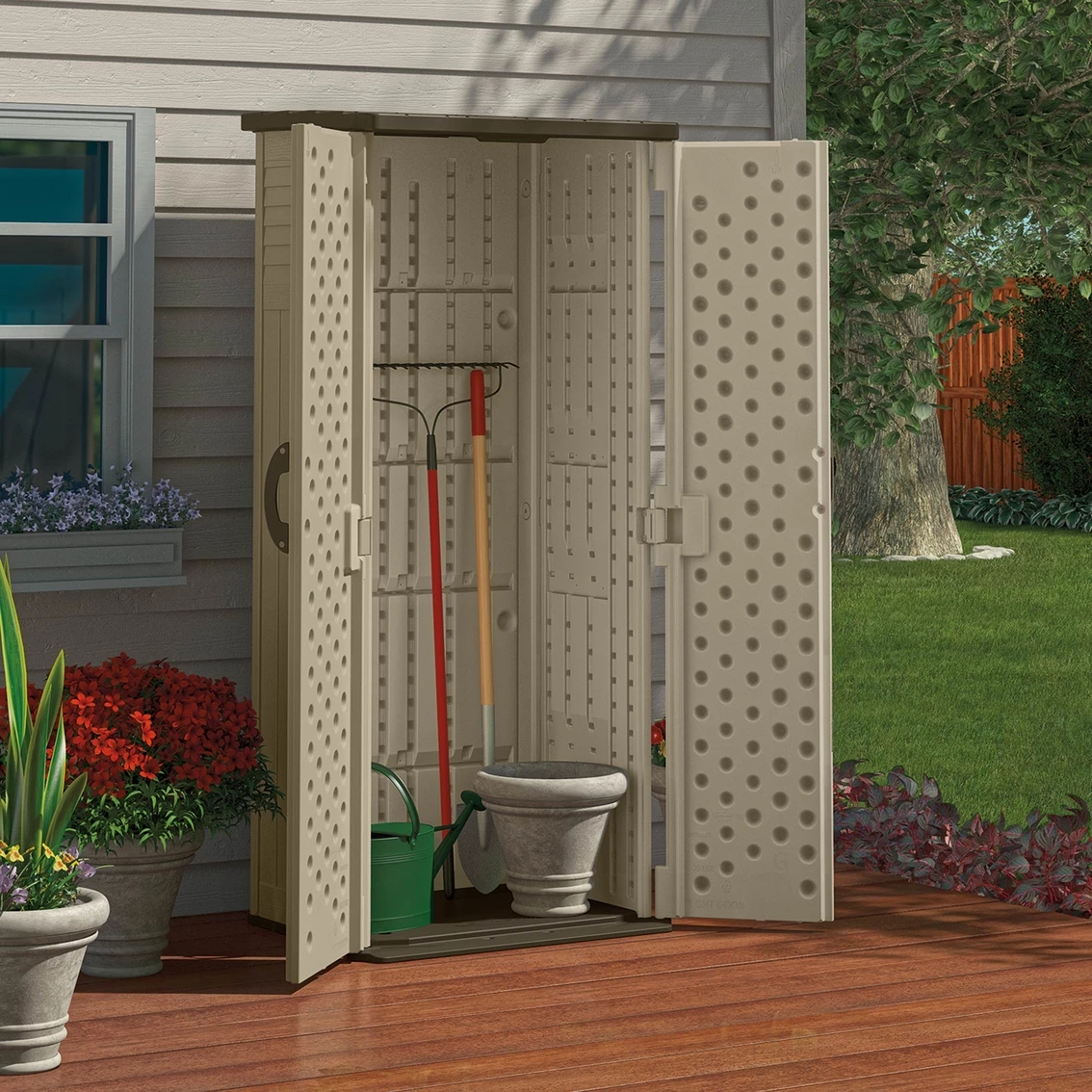 Hot Sale ๐งจ Suncast Vertical Storage Shed โ๏ธ 3 Hot Sale ๐งจ Suncast Vertical Storage Shed โ๏ธ - Image 3