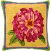 Budget ✔️ Evergreen Indoor/Outdoor Hooked Pillow, Zinnia 18 In. X 18 In. ⌛