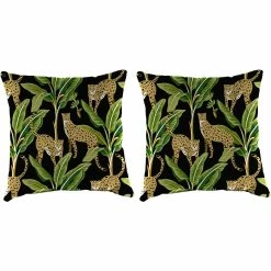 Best Sale ๐ Jordan Manufacturing 18 In. Square Outdoor Toss Pillow 2 Pk. ๐