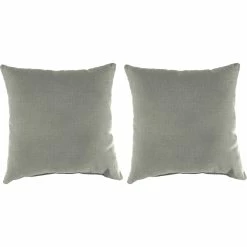 Best Sale 👍 Jordan Manufacturing 18 In. Square Outdoor Toss Pillow 2 Pk. 🎁 -patio garden garage shop unnamed file 837