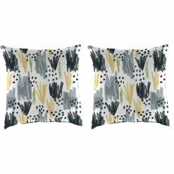 Best Sale 👍 Jordan Manufacturing 18 In. Square Outdoor Toss Pillow 2 Pk. 🎁 -patio garden garage shop unnamed file 842