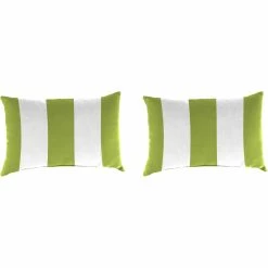 New 🧨 Jordan Manufacturing Outdoor 18 X 12 In. Toss Pillow 2 Pk. 😀