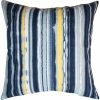 Discount 🔥 Homewear Water Stripe Decorative Pillow 20 X 20 In. ✔️